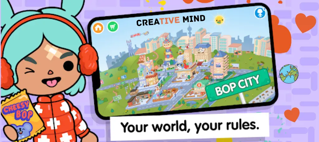 Toca Boca MOD APK 2025 Latest Version v1.118 – All Unlocked 10 Features of game