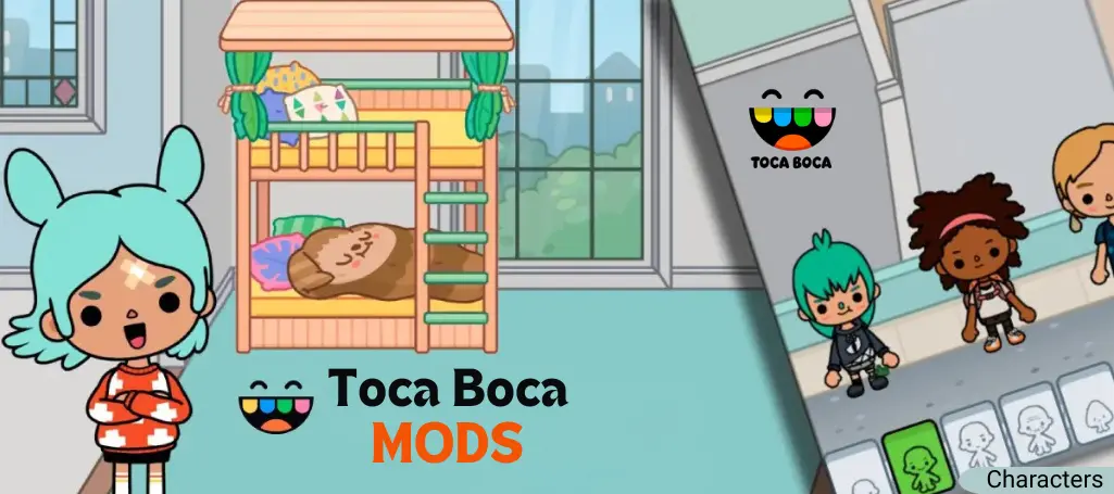 Toca Boca MOD APK 2025 Latest Version v1.118 – All Unlocked 11 Toca Boca Characters