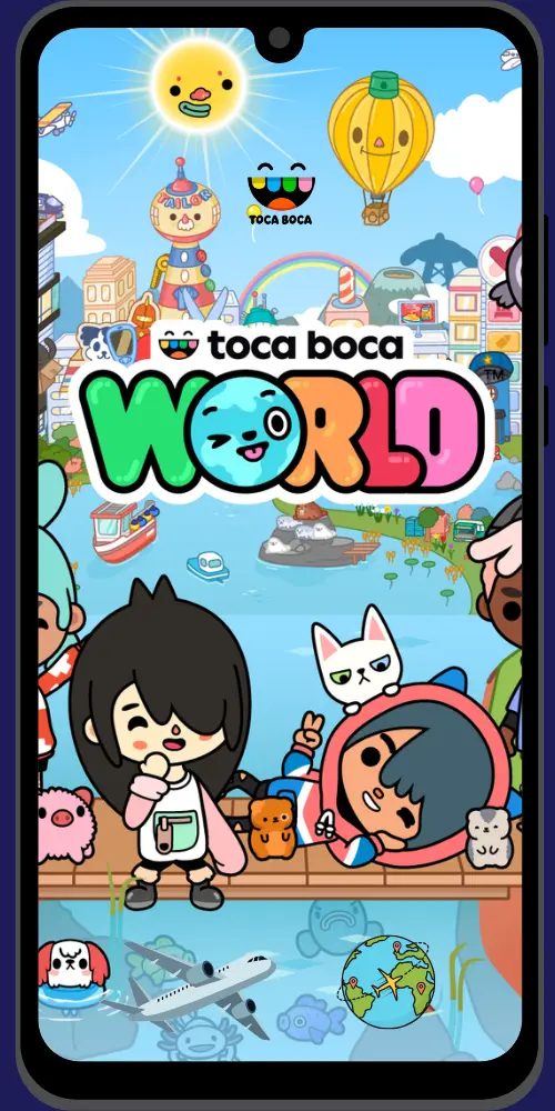 Toca Boca MOD APK 2025 Latest Version v1.118 – All Unlocked 7 Toca Boca Hero Image